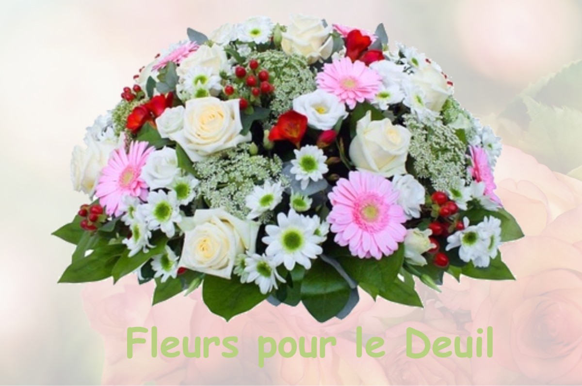 fleurs deuil LAMASQUERE